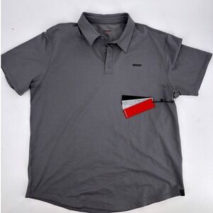 Ghost Golf Classic Polo Shirt Mens XL Grey Short Sleeve Premium Blend Knit NWT
